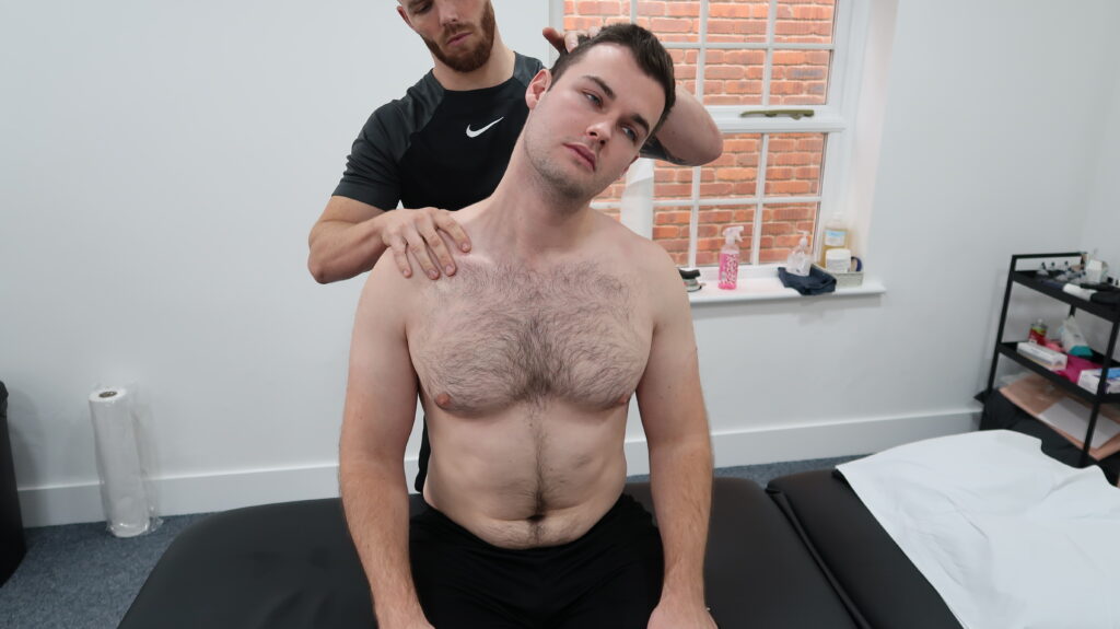 Sharp Physiotherapy doncaster lincoln physio clinic neck pain stretch neck pain