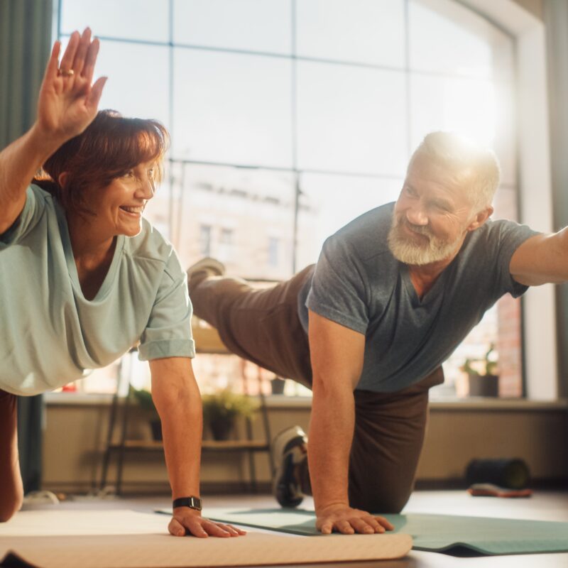 Sharp Physiotherapy patient staying active after knee pain treatment