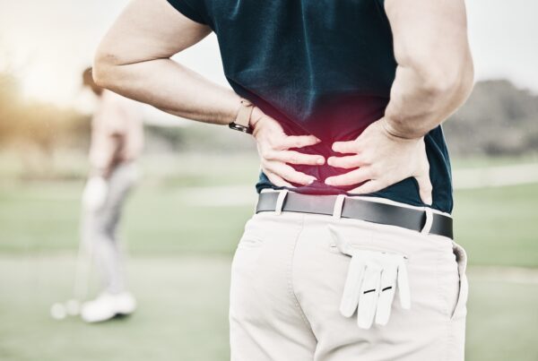 Sharp Physiotherapy helping a patient with right side lower back and hip pain relief in Bawtry Lincoln and Newark