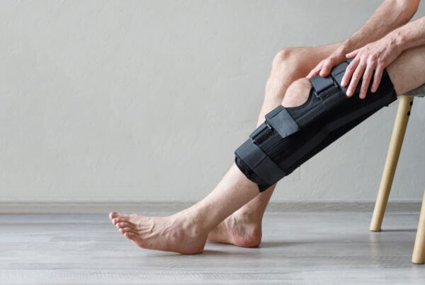 patient with multi ligament knee injury recovery
