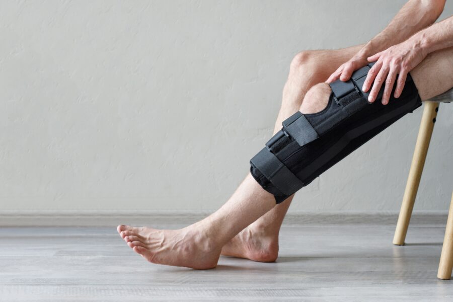 patient with multi ligament knee injury recovery