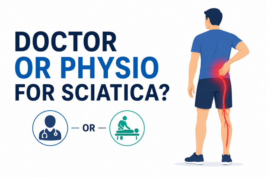 doctor or physio for sciatica