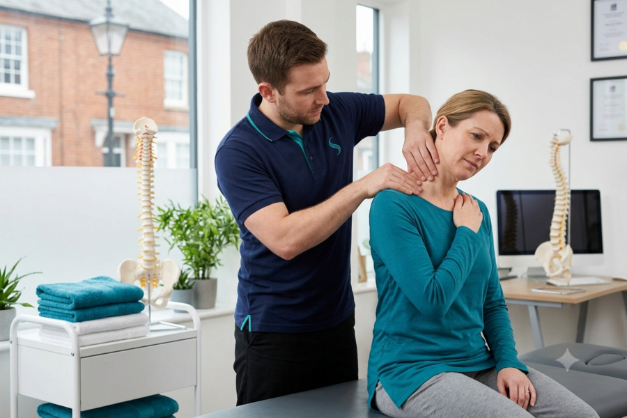 trapped nerve in neck